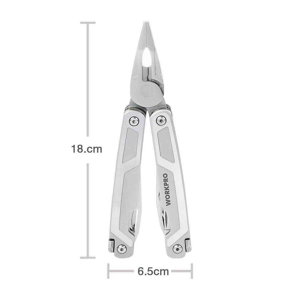 WORKPRO 16 in1 Multi Plier Multifunction Tools with Knife Scissors Saw Screwdriver