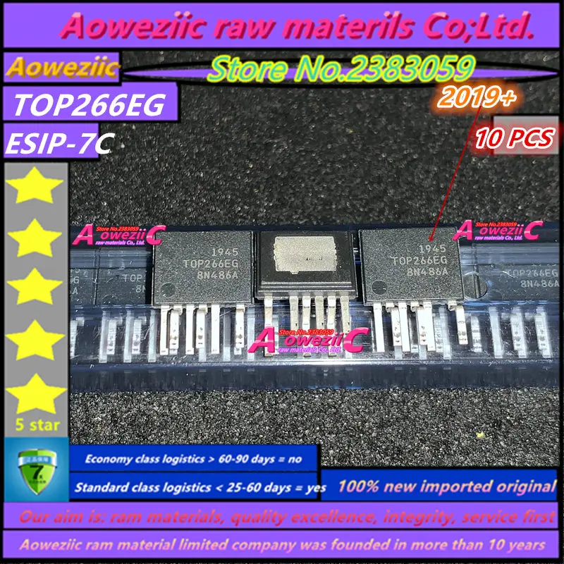 

Aoweziic 2019+ 100% new imported original TOP260EN TOP265EG TOP266EG TOP267EG ESIP-7C power driver chip