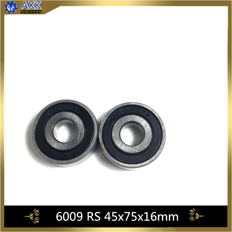 

6009RS Bearing ABEC-3 (1 PCS) 45*75*16 mm Deep Groove 6009-2RS Ball Bearings 6009RZ 180109 RZ RS 6009 2RS EMQ Quality