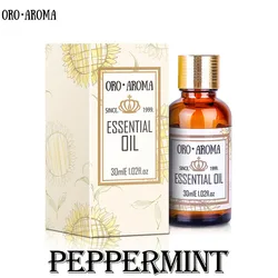 oroaroma peppermint oil Moisten throat remove halitosis Relieve itching Relax Sleeping peppermint essential oil