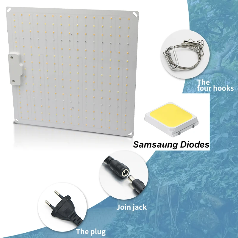 SamsungLED LM281B Dioden 225Pcs Chip Volle Spectrum1000W Led Wachsen Mit IR/UV VEG/Wachsen Zelt Lampe Phytolamp