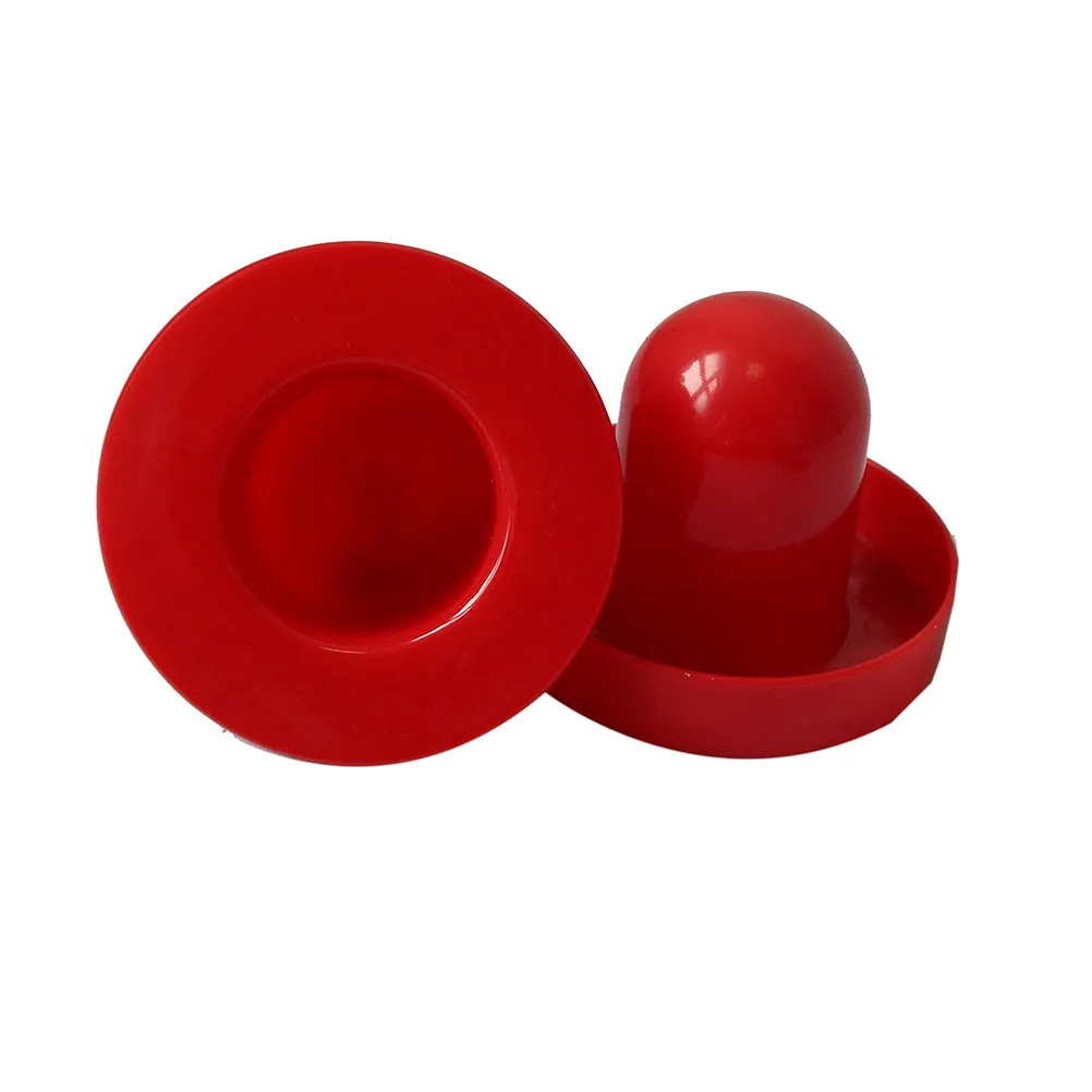 New Mini Air Hockey 65mm Goalies 50mm Pucks Felt Pusher Set CN Seller
