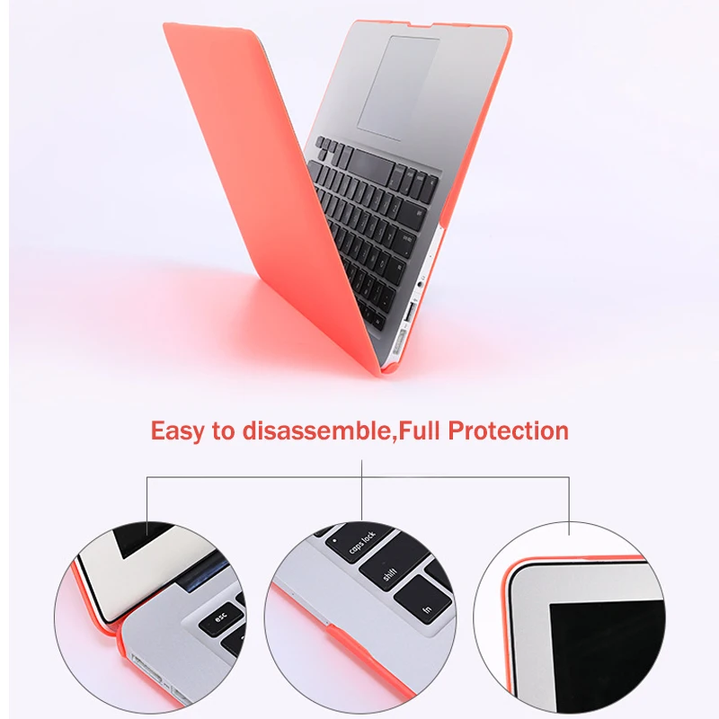 Funda esmerilada para portátil Macbook Air 13, A2337, A2179, A2338, 2020 M1, Chip 13, 14, 15, A2289, A2442, nueva barra táctil Pro 16, A2141