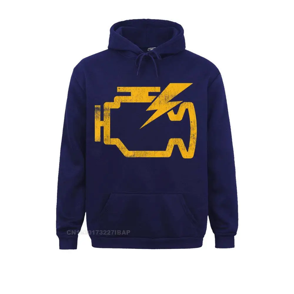 Vintage Mechanica Check Engine Lichten Op Garage Hoodie Sweatshirts Hoodies Lange Mouw Mode Outdoor Kleding High Street Mannen