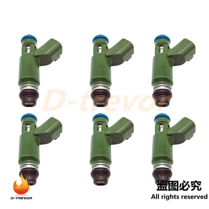 6pcs OEM 1X43-AB Fuel injectors nozzle for Jaguar X-Type 2.5L 3.0L V6 2002-2005