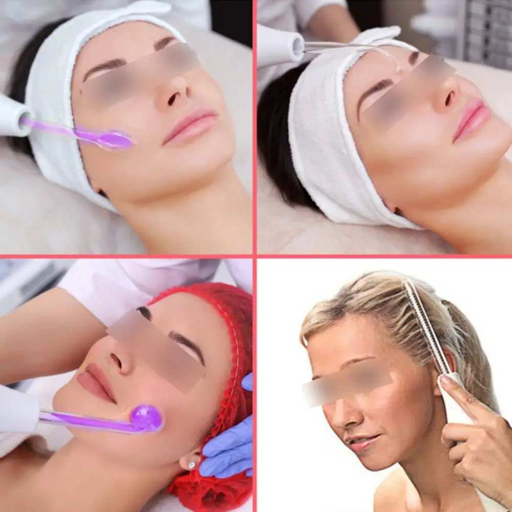 Home High Frequency Electrotherapy Anti Aging Acne Spot Treatment Face Tightening Wrinkle Spot Removal Machine Skin Rejuvenation