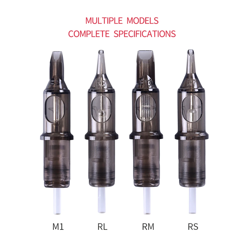 New SPARK Alat Jarum Cartridge TattooNew Sekali Pakai Steril Jarum Tato Bulat Liner & Magnum(0.35Mm Jarum) RL/RS/RM/M1