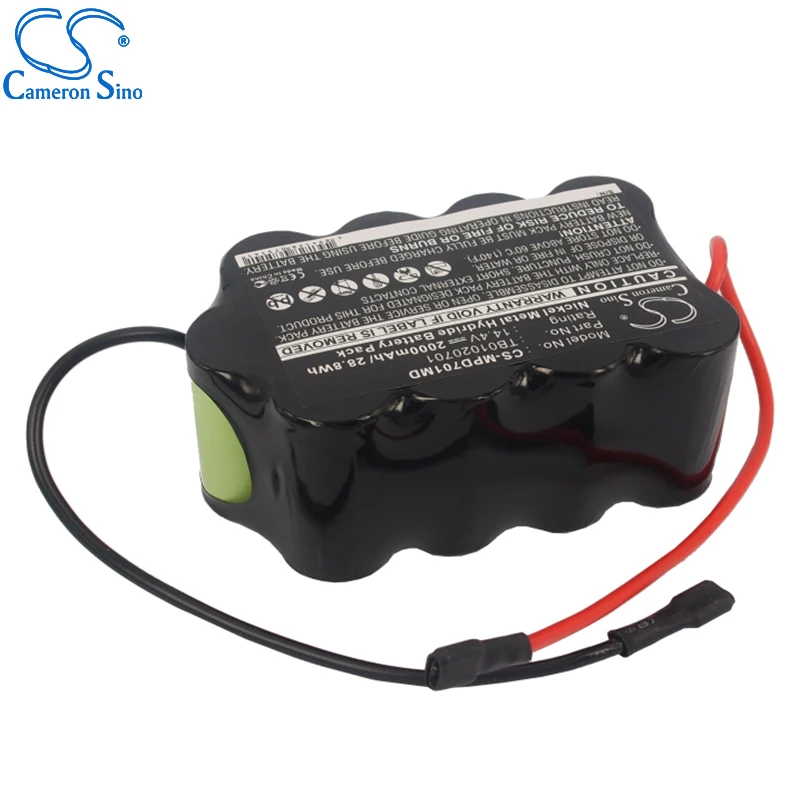 بطارية CameronSino لـ Medtronic Primedic DEFI-B تناسب Medtronic TB 01020701   بطارية بديلة طبية 2000 مللي أمبير/28.8 وات في الساعة 14.40 فولت