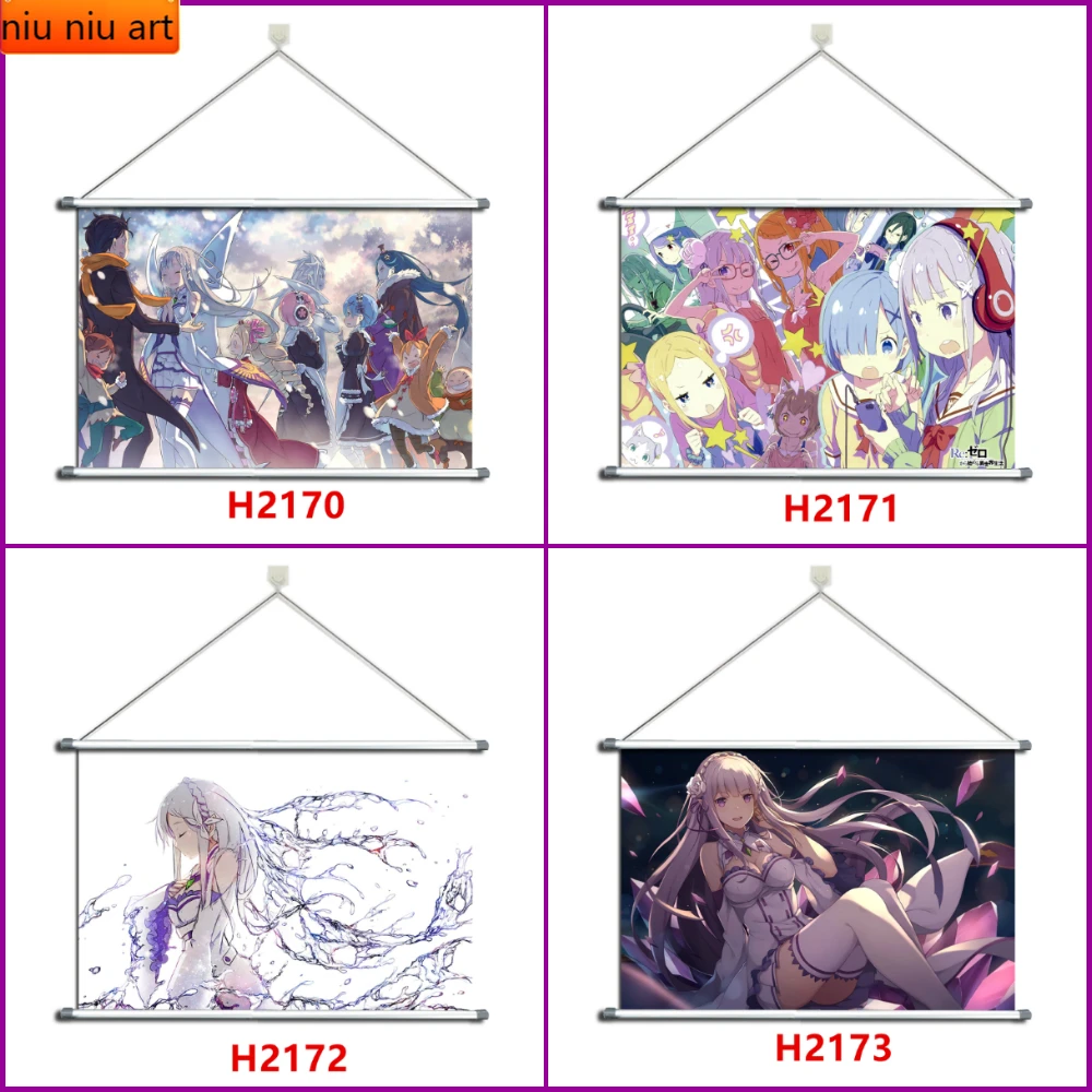 DIY Diamond Painting Re Zero Kara Hajimeru Isekai Seikatsu Diamond Mosaic Cross Stitch Kits Full Diamond Embroidery Room Decor