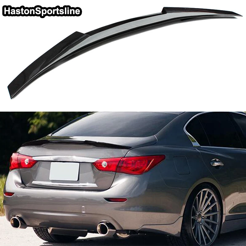 

Q50 Carbon fiber Rear Lip Spoiler Wing for Infiniti Q50 2013~2017
