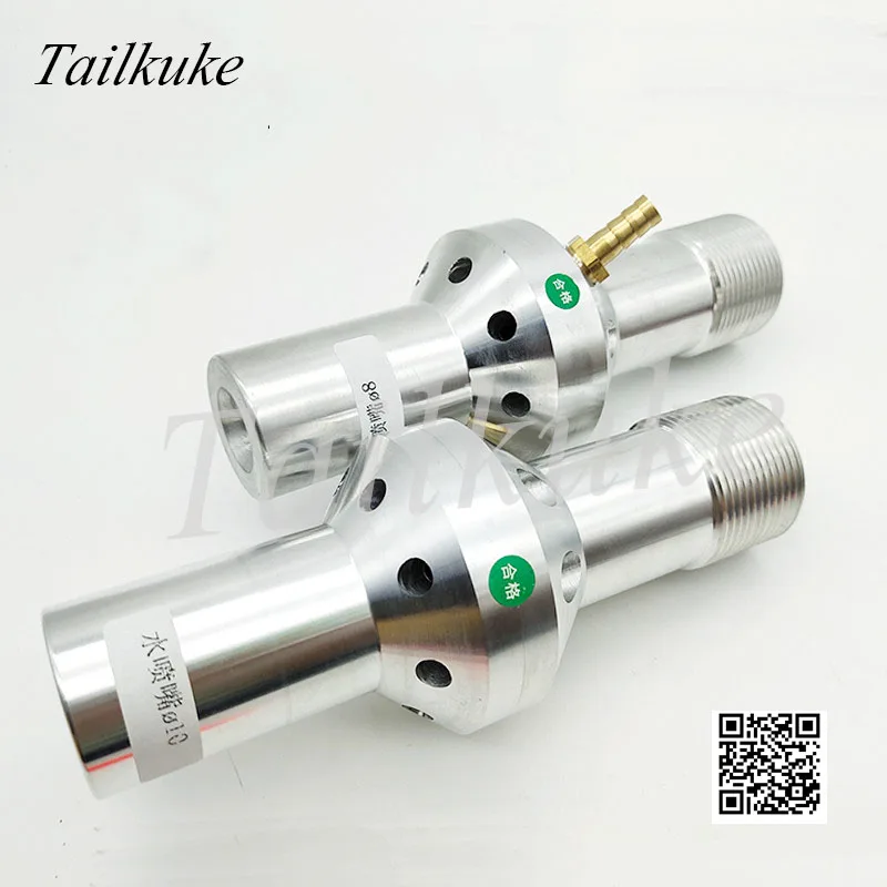 Sandblasting Machine Accessories, Dry and Wet Liquid High Pressure Derusting Water Sand Gun Head Boron Carbide Nozzle