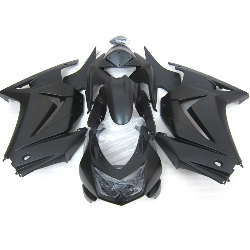 

Matte Black Injection Motorcycle parts for Kawasaki Ninja 250R fairing kit 2008-2012 fairing set 250r 08 09 11 12 ZM82