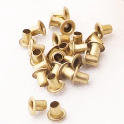 100 pcs Bronze MINI eyelets 1/16