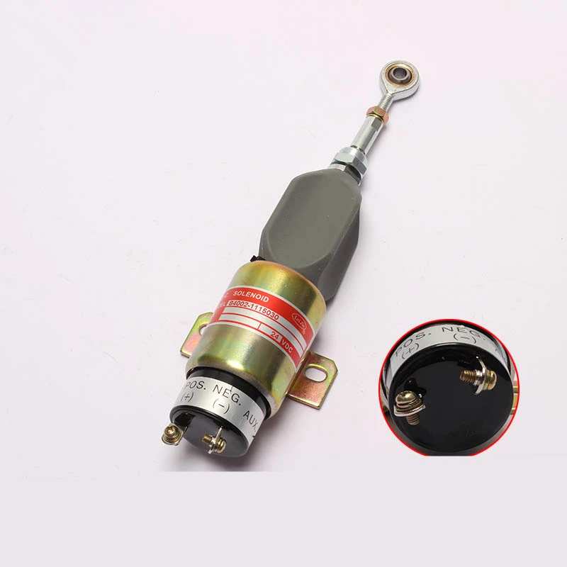 Oil cut off solenoid valve B4002-1115030 For Komatsu PC60/120/200/-7 Excavator parts