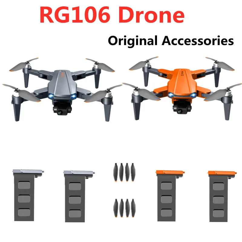 RG106  Drone Battery Original Accessories 7.4V 3800Mah Battery/ Propeller Blade/  For RG106  Drons spare parts 28 Minutes Flight