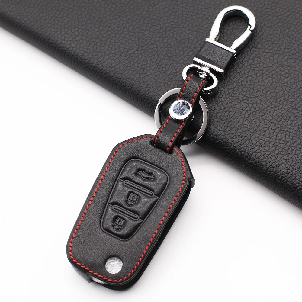 high quality Sports version leather key case cover keychain For LiFan X60 Car-covers Car Accessories