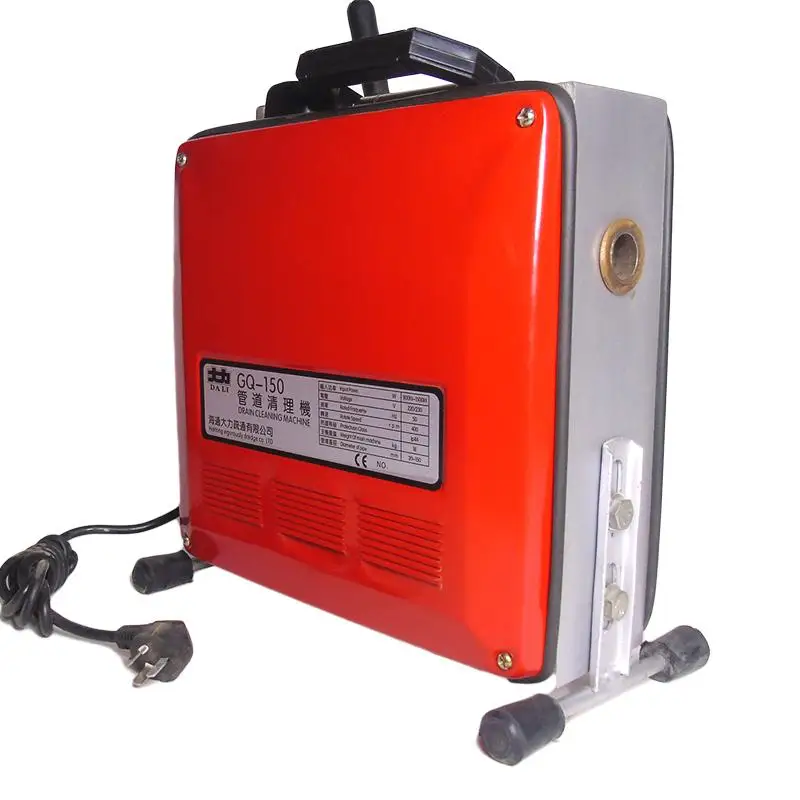 

GQ-150 pipe dredge machine special cleaning tool for sewer power sewer blockage dredge All aluminum body
