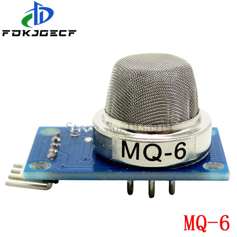 MQ-2 MQ-3 MQ-4 MQ-5 MQ-6 MQ-7 감지 연기 메탄 액화 가스 센서 모듈 Arduino 스타터 DIY 키트