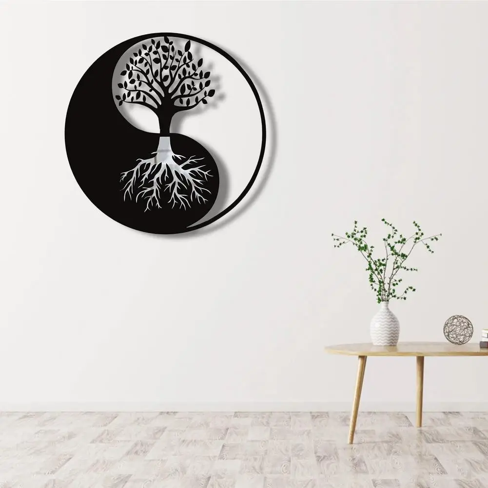 NEW Tree Of Life Wall ตกแต่งบ้านตกแต่งห้องนั่งเล่นห้องนอนต้นไม้ Silhouette Wall Decals Art Decor
