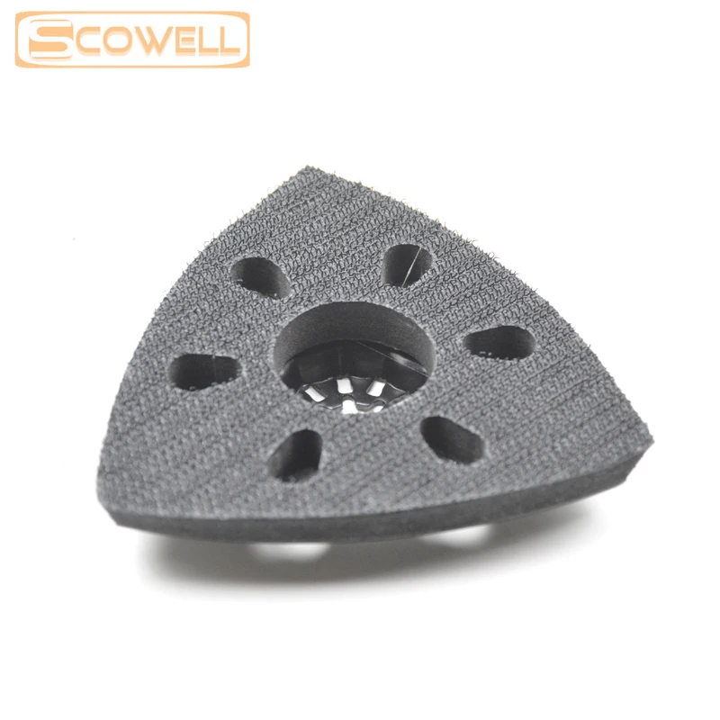 Replaced Hook Loop Sanding Paper Triangular Sand Pad For Star Lock Oscillating Machines Power Multi Tool Saw Blade DIY Tools