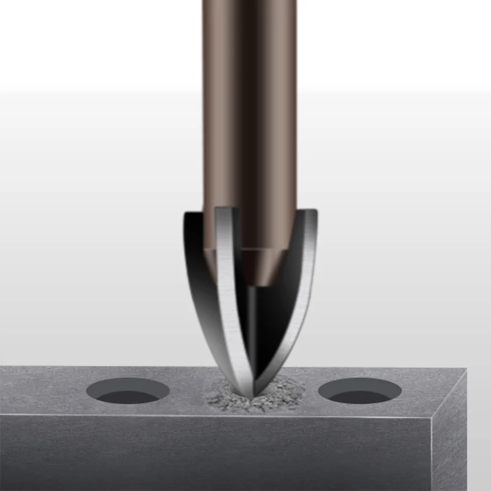 3-12mm Cross Hex Tile Drill Bits Glass Ceramic Concrete Hole Opener 1/4" Hex Shank Brick Hard Alloy Triangle Bit Tools
