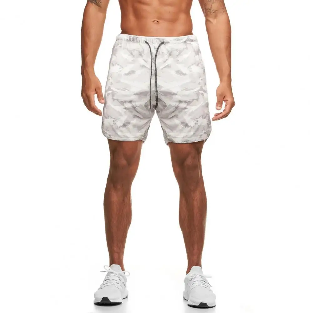 Summer Men Camouflage Loose Casual Sports Shorts for Daily Wear