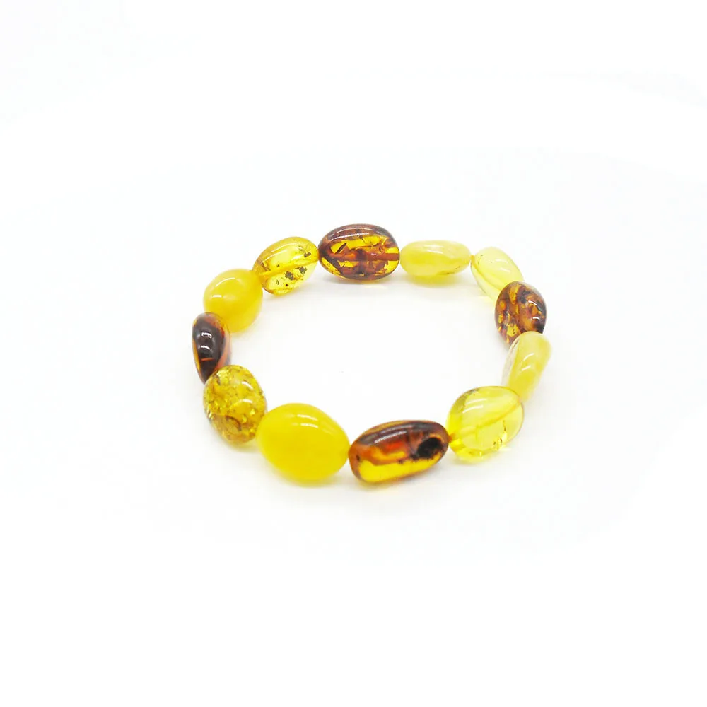 Baltic Amber Bracelet / Amber Jewelry / Untreated Amber / AB-06