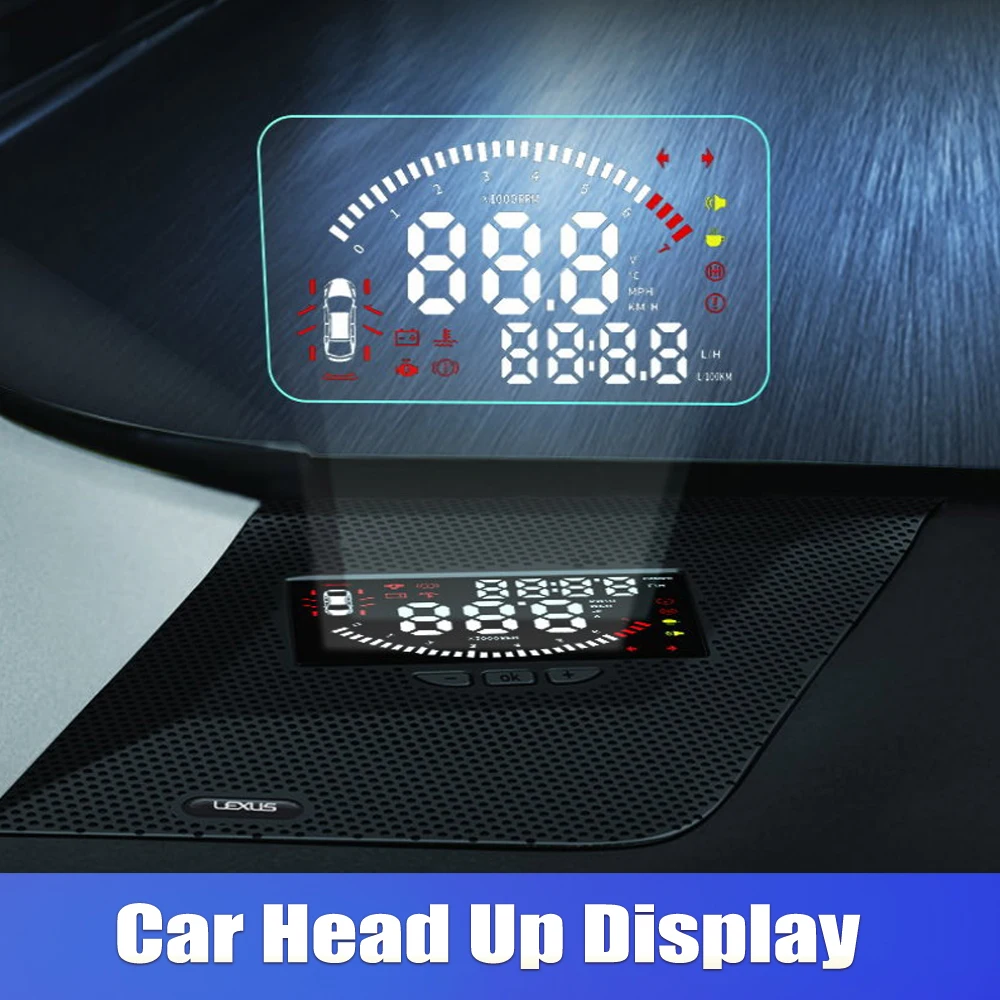 For Lexus NX 2014-2021 Car HUD Head Up Display Accessories Windshield Projector System