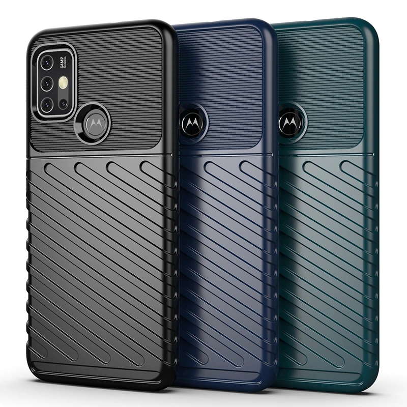 For Cover Motorola Moto G30 Case Shockproof Bumper Silicone Armor Rugged Soft Back Cover Moto G30 Phone Case Motorola Moto G30