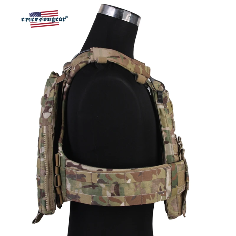 Emersongear Adaptive Tactical Vest For CP Style AVS MOLLE Harness Assualt Plate Carrier Body Armor Combat Hunting Outdoor Sport