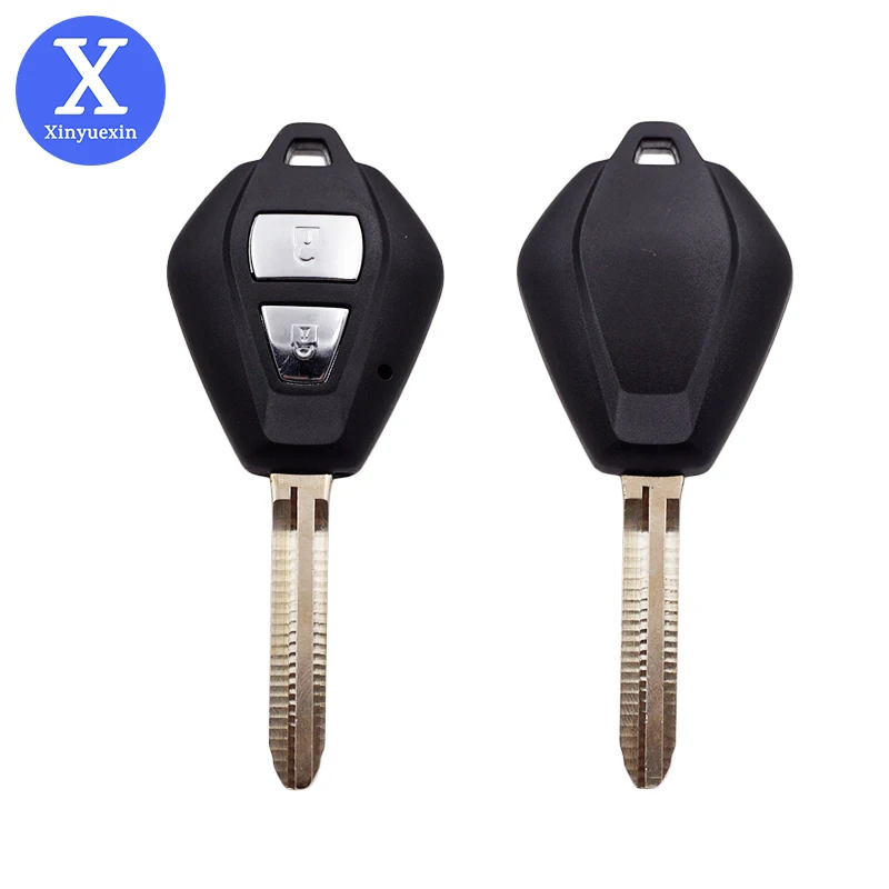 Xinyuexin Remote Car Key Case Shell Fob for Isuzu D-Max 2 Button Blank Key Case Cover Replacement High Quality Car Accessories