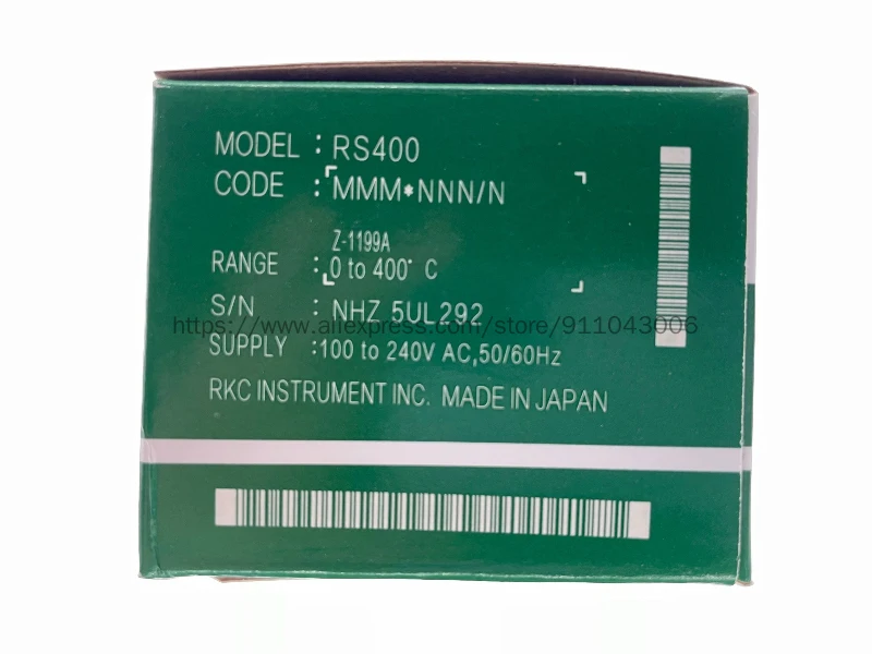Tabella di controllo della temperatura LCD Rkc RS400 termostato di controllo automatico della temperatura originale RS100 MMM * NNN
