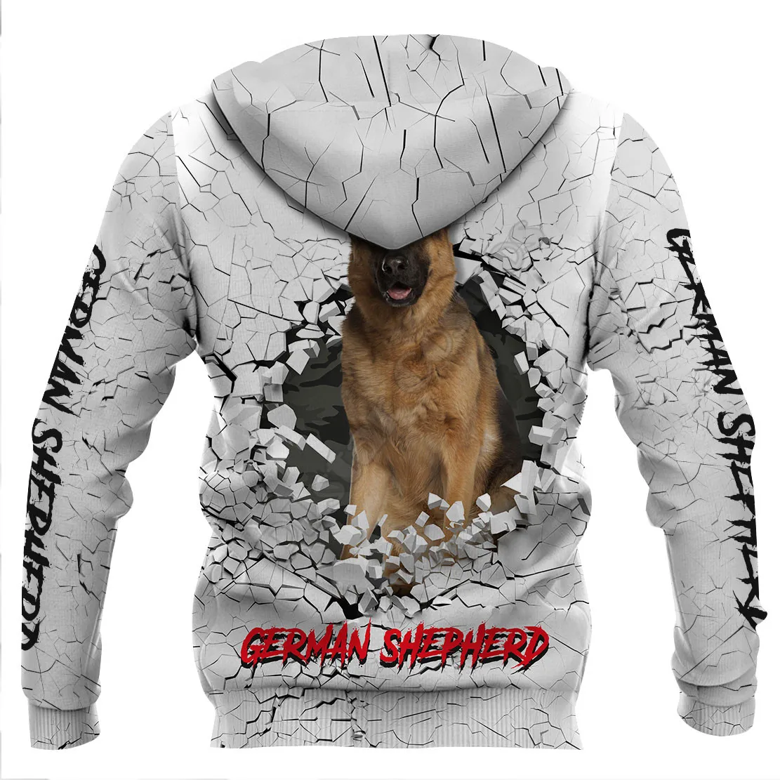 Malinois 3D In Áo Khoác Áo Thun Chui Đầu Nam Nữ Hình Thú Ngộ Nghĩnh Quần Tây Nam Thời Trang Cosplay Trang Phục Áo Len 02