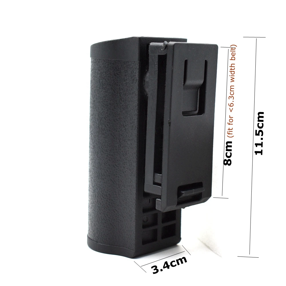Taktisches Pfefferspray-Rissgasholster für erweiterbare Baton-Holster, 360-Grad-drehbare Taschenlampentasche, Nylon-Kunststoff – Detail 1