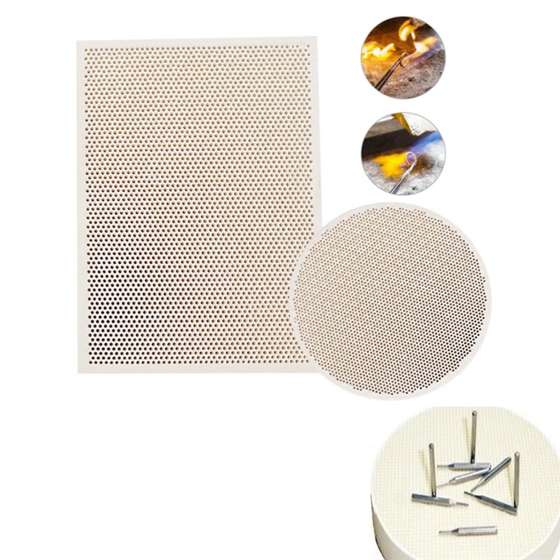 

Ceramic Honeycomb Soldering Board Jewelry Heating Paint Printing Drying Tool Plate Jewelry Processing Making Tool