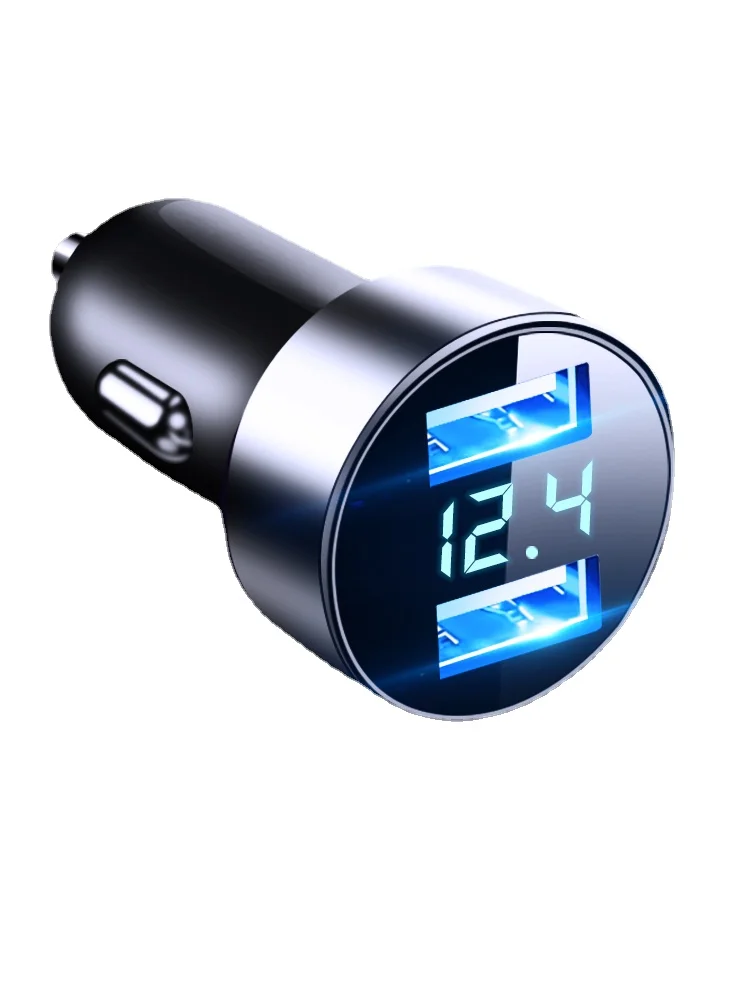 TT Car Charger Car Car Charger One for Two 24V Cigarette Lighter Conversion Plug USB Car Mount for Phone Fast Charge