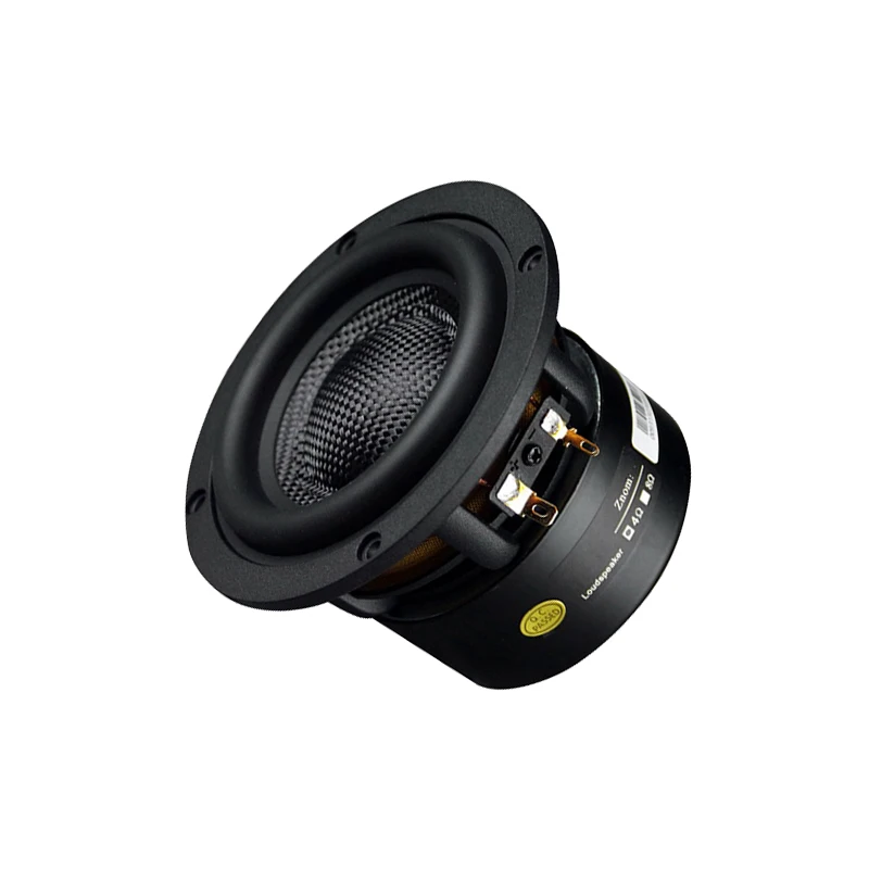 Subwoofer 4 Inch 40W Hifi Subwoofer Speaker 8Ohm 4Ohm Woofer Audio Sound Speaker Bass Loudspeaker DIY 1PC