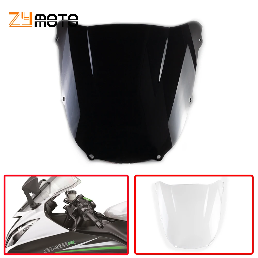 

For KAWASAKI ZX6R ZX6 R ZX 6 R ZX636 ZX-636 1998 1999 Motorcycle Windshield WindScreen screen Accessories