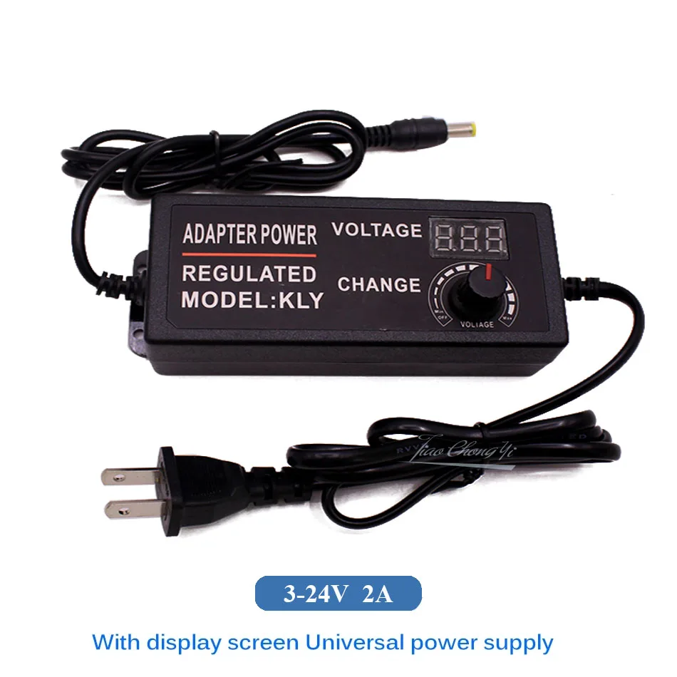 Adjustable AC To DC Power Supply 3V 5V 9V 12V 15V 18V 24V 1A 2A 5A 10A Power Supply Adapter Universal 220V To 12 V Volt Adapter