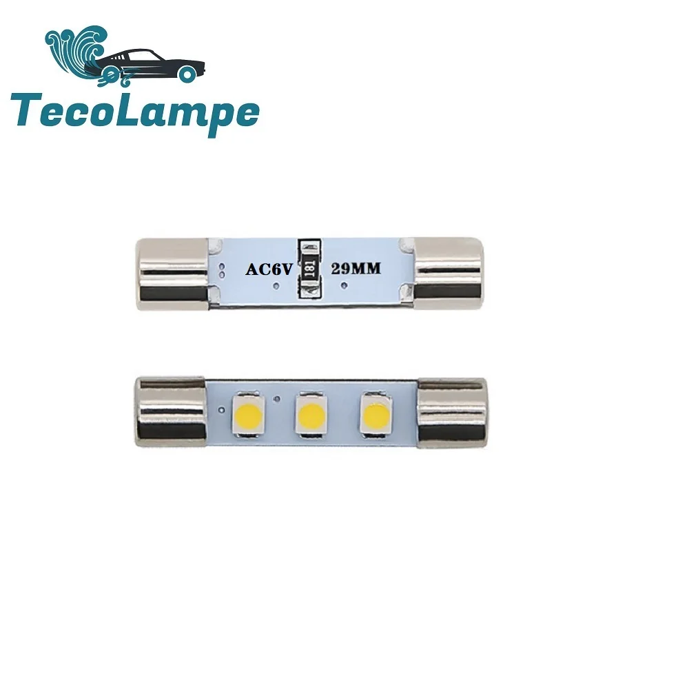 Tecolampe 5 Brand New AC6V LED Fuse Lamps Replace the Original Incandescent Pilot Dial Bulb 6V250mA Fit Sansui Vintage Receivers