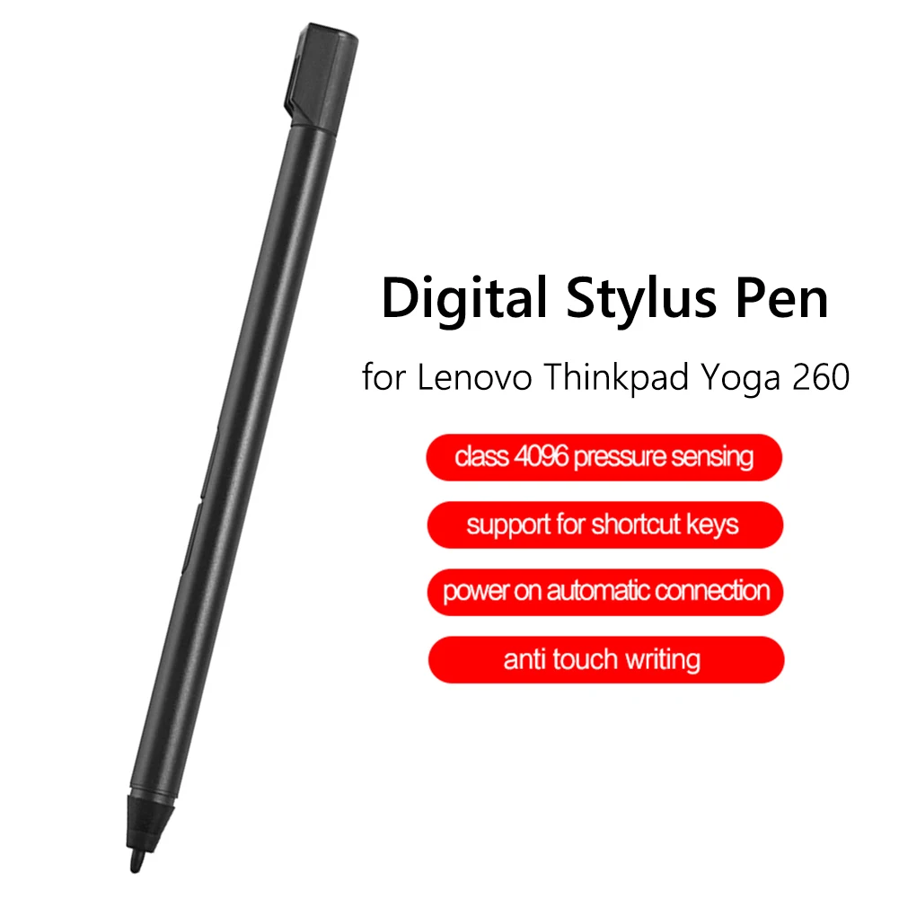 New! Active Stylus Pen 4096 Pressure Sensitive Active Touch Pen for Lenovo ThinkPad Yoga 260 Yoga 370 X380 Laptop