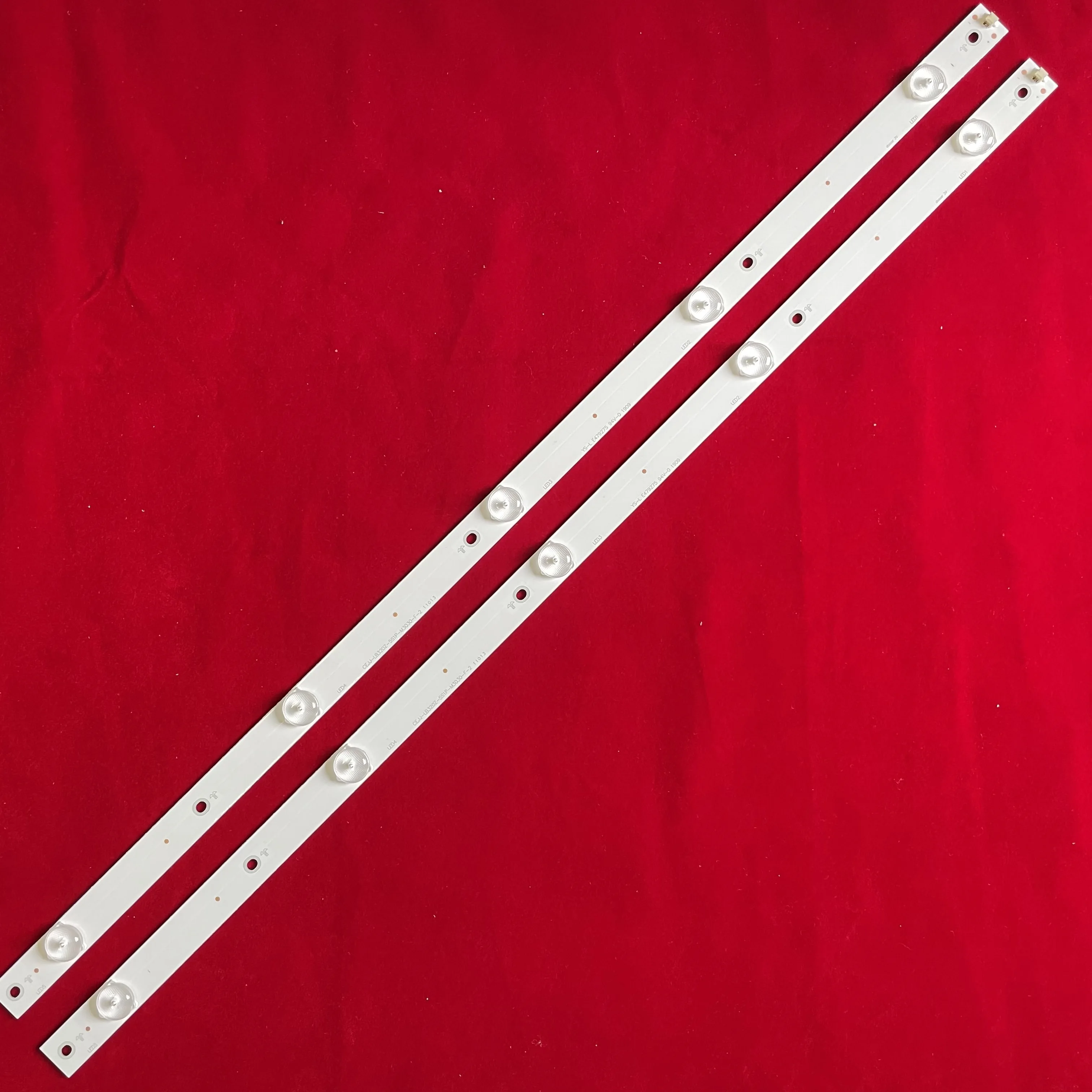 20Pcs LED Bar 5LED สำหรับ Ph 32นิ้วทีวี32PHG5813/78 32PHG5813 CEJJ-LB320Z-5S1P-M3030-F-2 LE32M3778 32PHF5292/T3 32PHF5252/T3