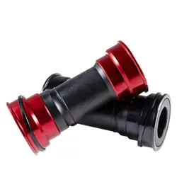 BB92 Press-Fit Bottom Bracket Low Friction 86-92mm Aluminum Alloy Integrated Bicycle Bottom Bracket for Mountain Road Bikes