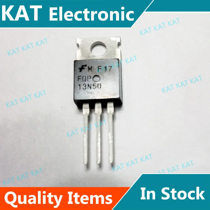 5 unids/lote FQP13N50 13N50 TO-220 12.5A 500V n-channel MOSFET
