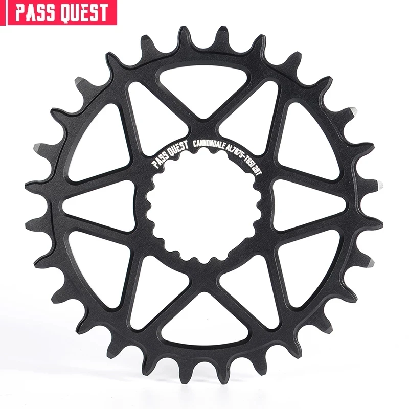 28T 48g/pc For CANNONDALE Pass Quest 0mm Offset Bike Chainwheel 28T 30T 32T 34T 36T 38T Bike Chainrings mtb parts MTB Chainwheel