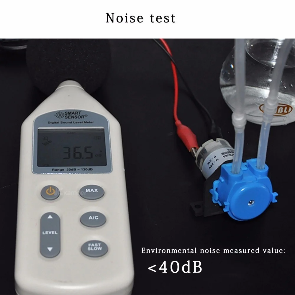 Kamoer-bomba dosificadora peristáltica, cabezal dosificador con conector, Analizador de laboratorio de acuario Arduino, herramienta de Motor de