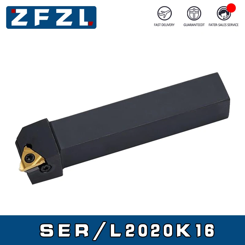 1pcs SER2020K16 SEL2020K16 CNC External thread Turning tool rod SER SEL External Threaded Tools SER2020 SEL2020 Lathe Cutter