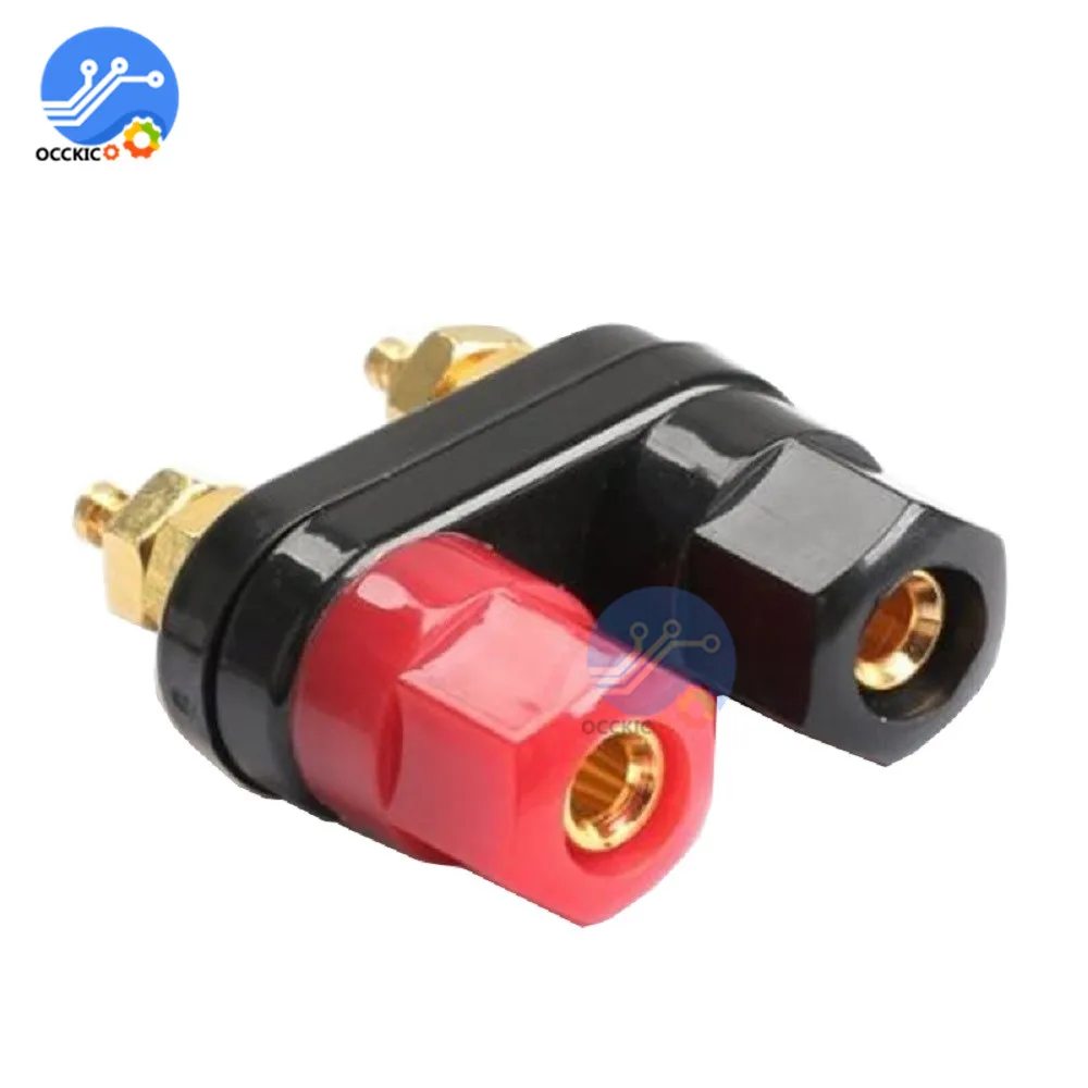 바나나 플러그 커넥터, 커플 단자 커넥터, 앰프 스피커 단자 바인딩 포스트, 바나나 플러그, 스피콘 잭, 5 개