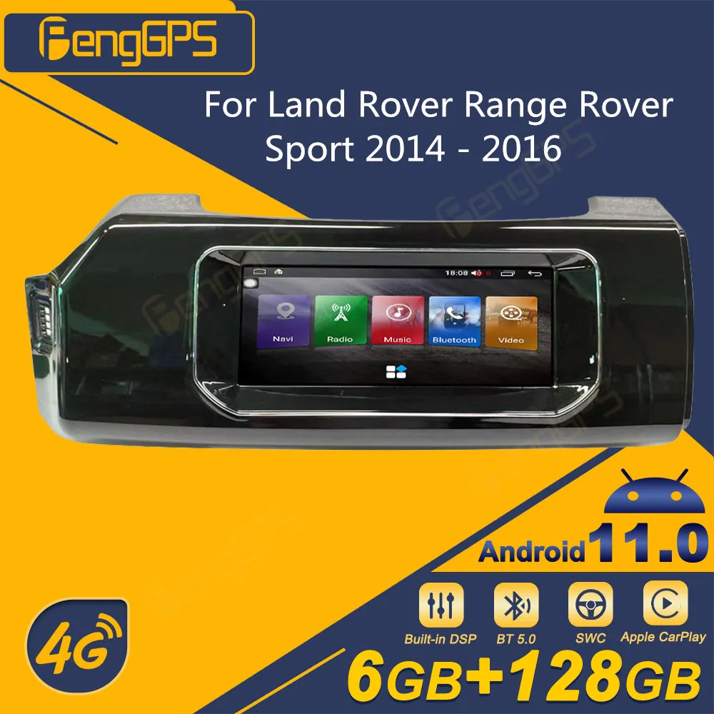 

Автомагнитола 2DIN для Land Rover Range Rover Sport 2014-2016, мультимедийный DVD-плеер с GPS-Навигатором