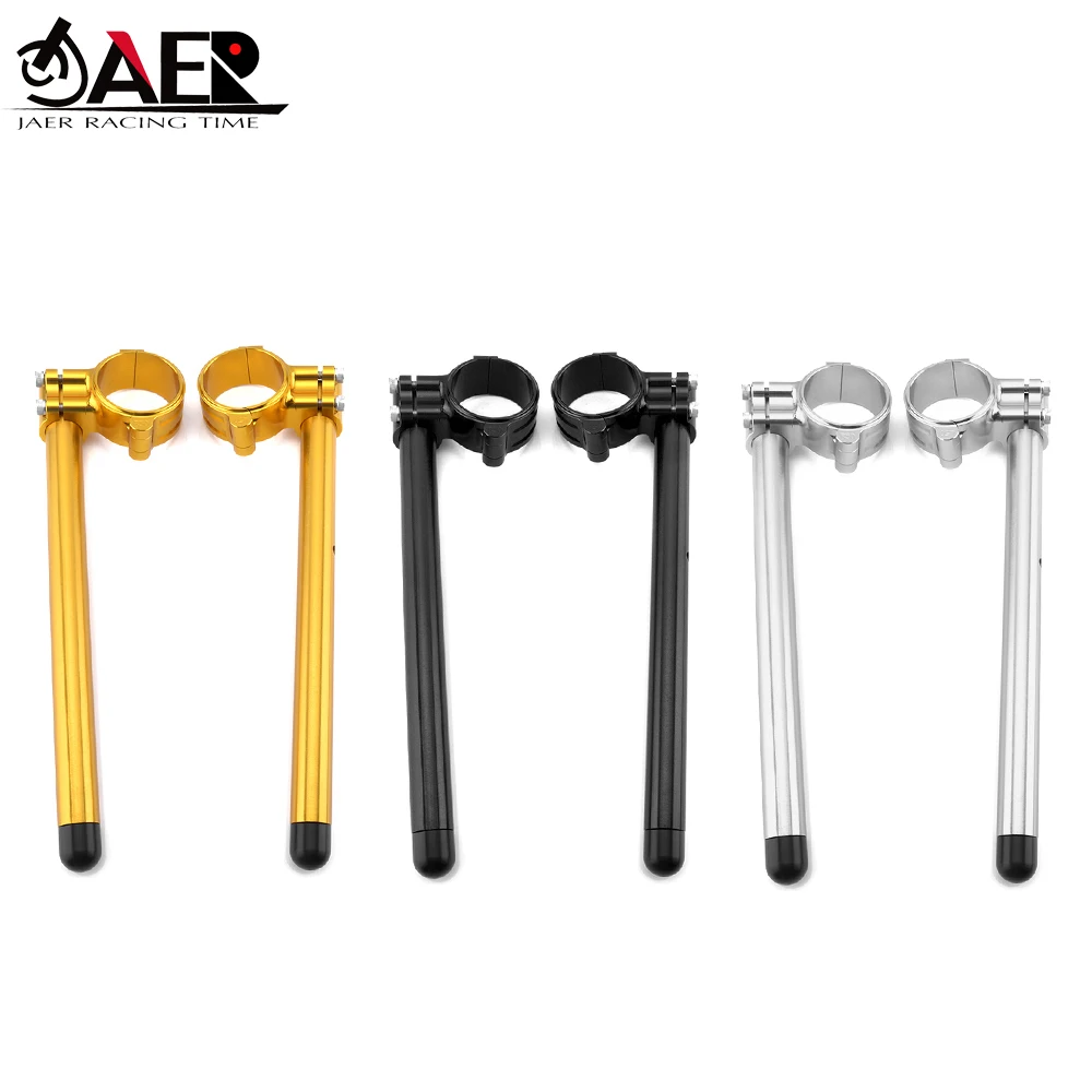 Motorcycle CNC Handlebar 55mm Clamp Clip for BMW R NINE T S1000RR S1000R HP4 Clip On Ons Racing Adjustable Fork Handle Bar